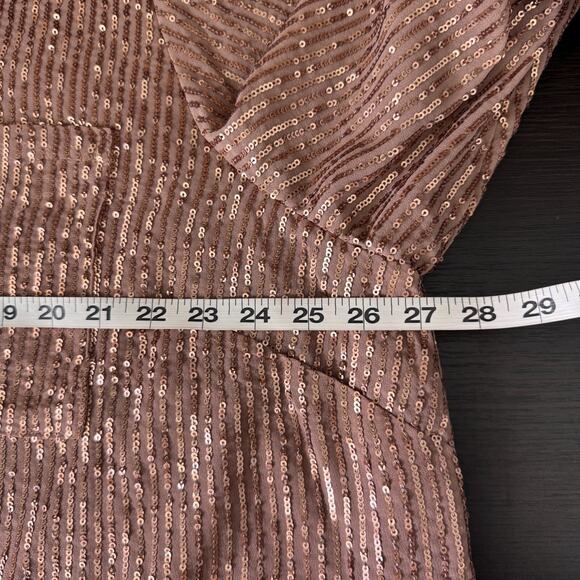 Anthropologie Top Womens 3X Remie Sequin Sparkle Button Up Blouse Plus NEW 3XL - Picture 5 of 7